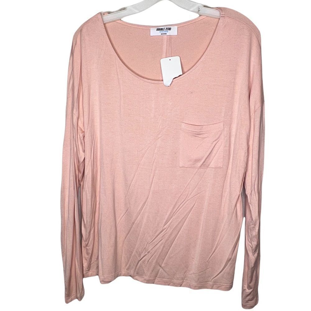 Double Zero‎ Pink Top nwt